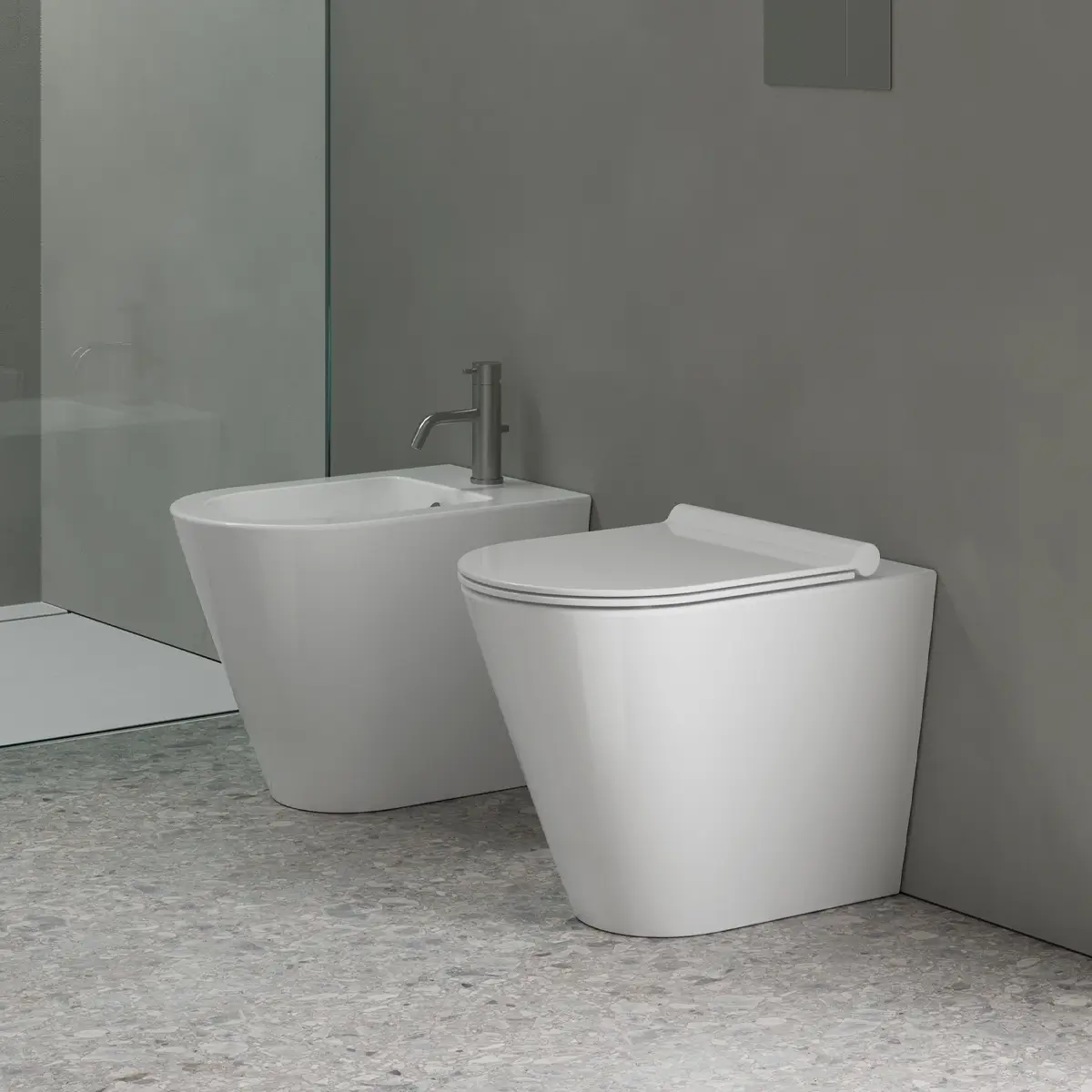 Catalano Zero 55cm Silentech Back To Wall Toilet