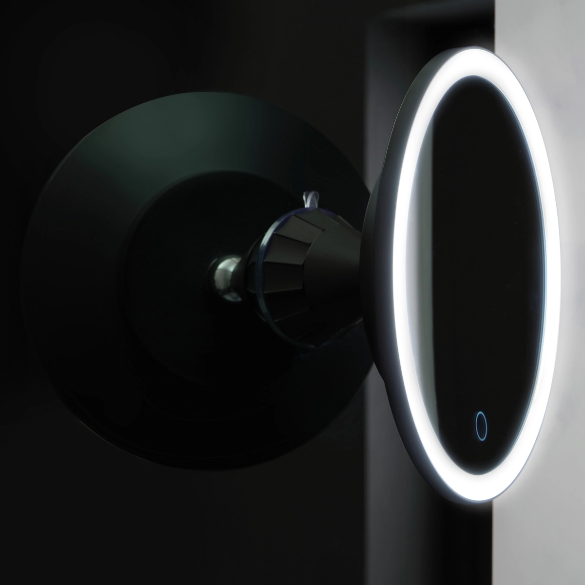 Emporio Bagno Solo 3X Magnifying Mirror Black