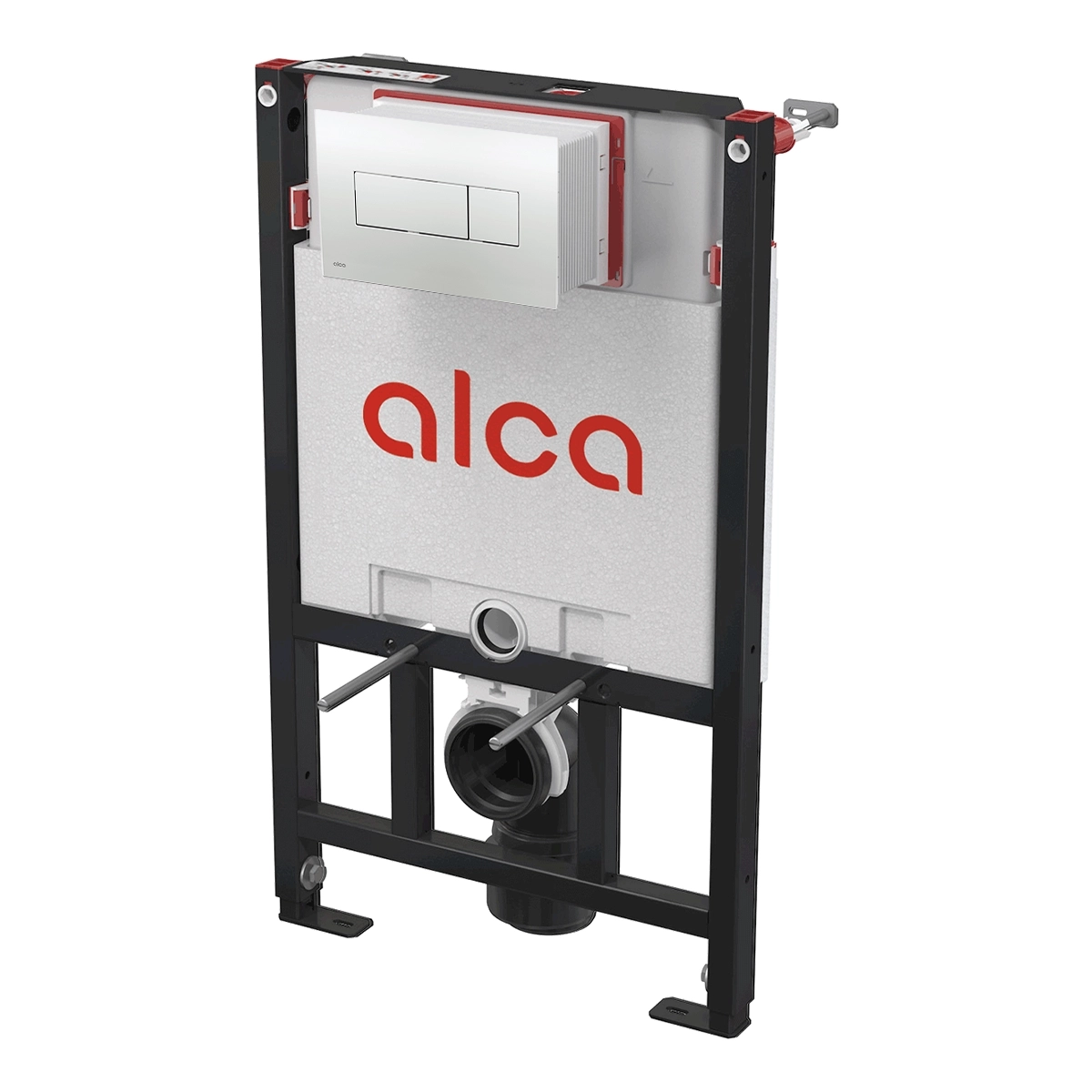 Alca 0.85m frame & cistern combi-pack