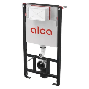 Alca 1.0m frame & cistern (12cm deep) WRAS air gap