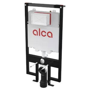 Alca 1.2m slim frame & cistern (8cm deep)
