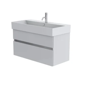 Catalano Premium 100cm 1 Drawer Vanity Unit Signal White