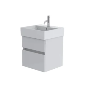 Catalano Premium 50cm 1 Drawer Vanity Unit Signal White