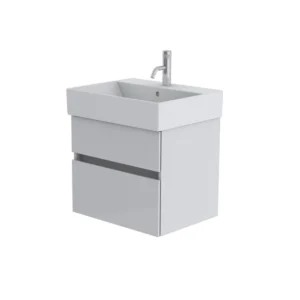 Catalano Premium 60cm 1 Drawer Vanity Unit Signal White