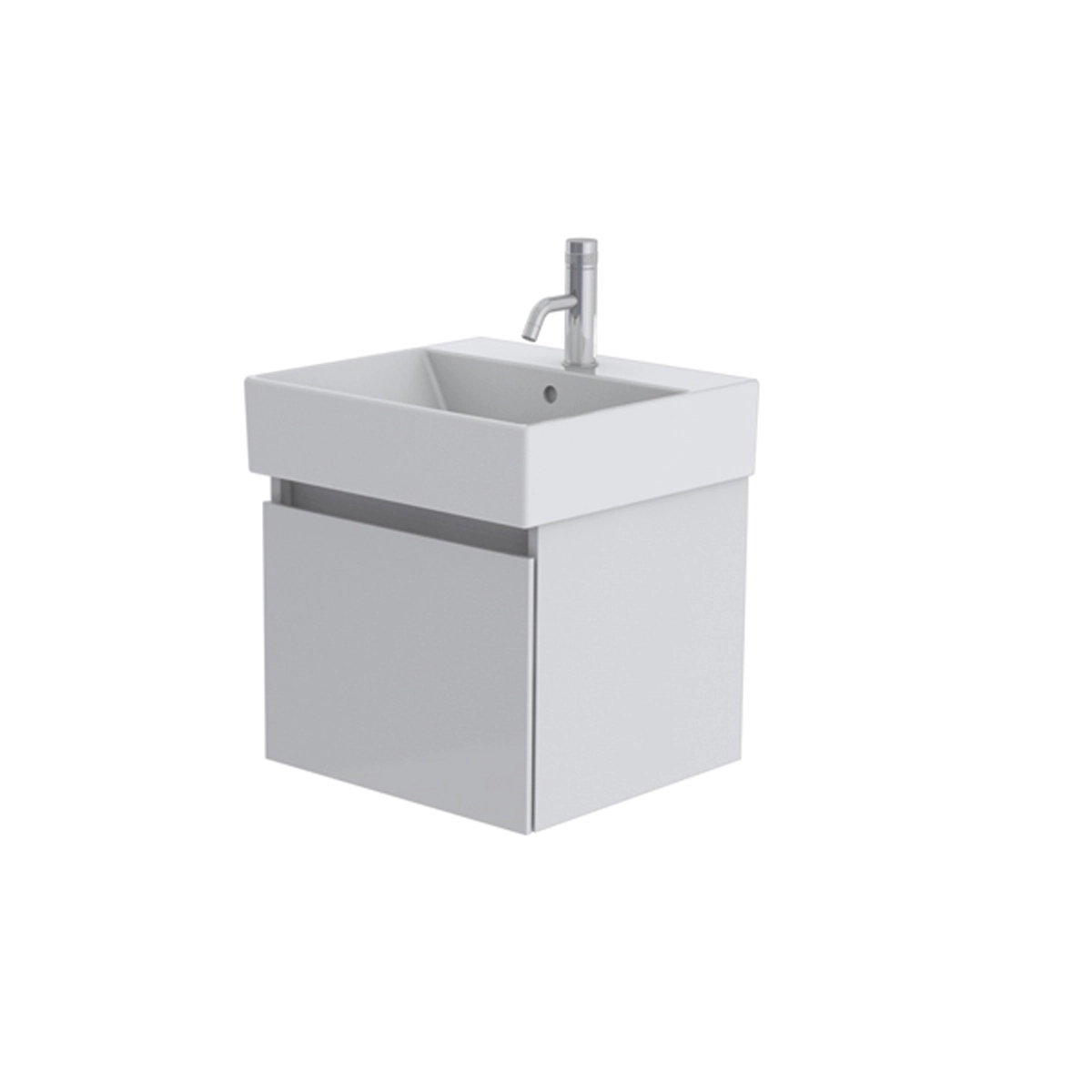 Catalano Premium 50cm 1 Drawer Vanity Unit Signal White