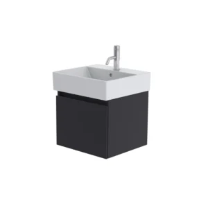 Catalano Premium 50cm 1 Drawer Vanity Unit Grey Blue