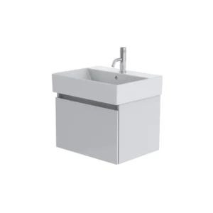 Catalano Premium 60cm 1 Drawer Vanity Unit Signal White