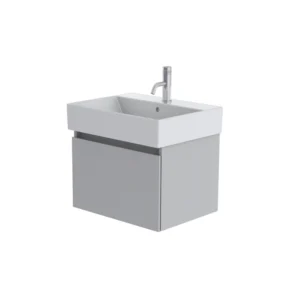 Catalano Premium 60cm 1 Drawer Vanity Unit Light Grey