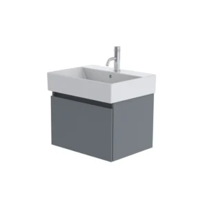 Catalano Premium 60cm 1 Drawer Vanity Unit Telegrey