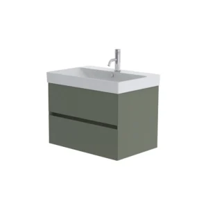 Catalano Zero 75cm 2 Drawer Vanity Unit Cement Grey