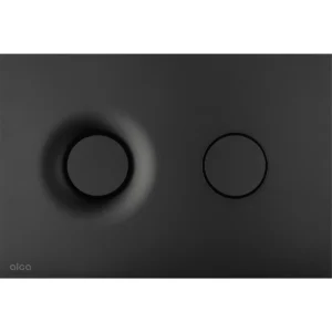 Alca Dot Dot flush plate - matt black