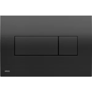 Alca flush plate (slim rectangular) - gloss black