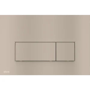 Alca thin flush plate (rectangular) - matt nickel