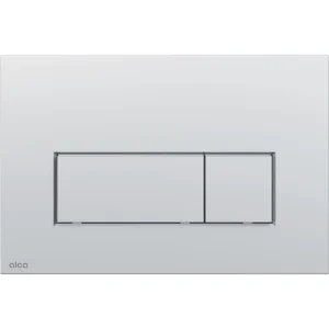 Alca thin flush plate (rectangular) - matt chrome