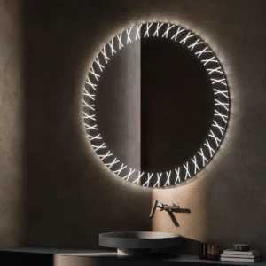 Emporio Bagno XO Round Mirror