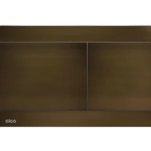 Alca Fun flat flush plate - bronze