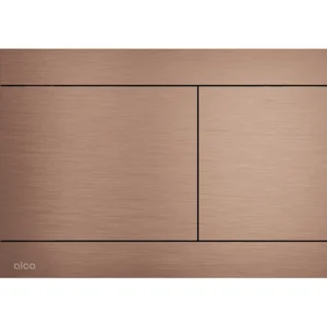 Alca Fun flat flush plate - PVD brushed red gold