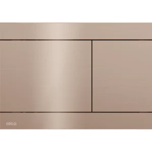 Alca Fun flat flush plate - PVD polished rose gold