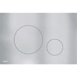 Alca Turn flat flush plate - Inox