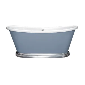 BC Designs Acrylic Boat Bath With Aluminium Plinth