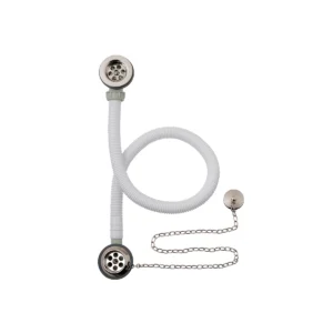 BC Designs Plug & Chain Concealed Bath Waste - Nickel