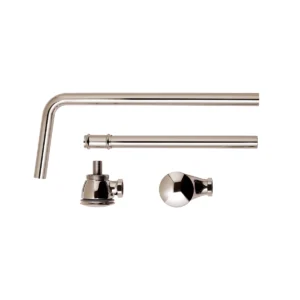 BC Designs Push Down Exposed Bath Waste - Nickel