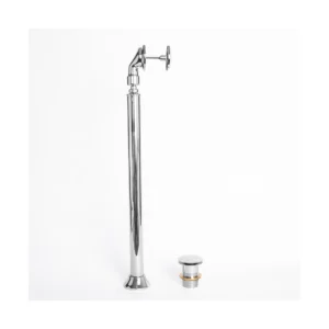 BC Designs Push Down Freestanding Bath Waste - Chrome