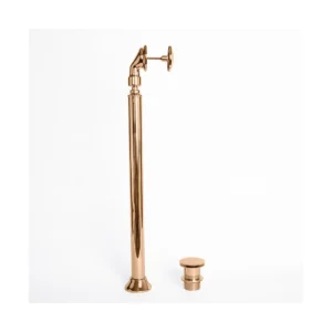 BC Designs Push Down Freestanding Bath Waste - Copper