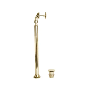 BC Designs Push Down Freestanding Bath Waste - Gold