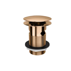 BC Designs Push Down Bath Waste 70mm (Slotted) - Copper