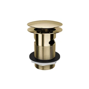 BC Designs Push Down Bath Waste 70mm (Slotted) - Gold