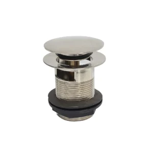 BC Designs Push Down Bath Waste 70mm (Slotted) - Nickel