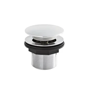BC Designs Push Down Bath Waste 60mm (Unslotted) - Chrome