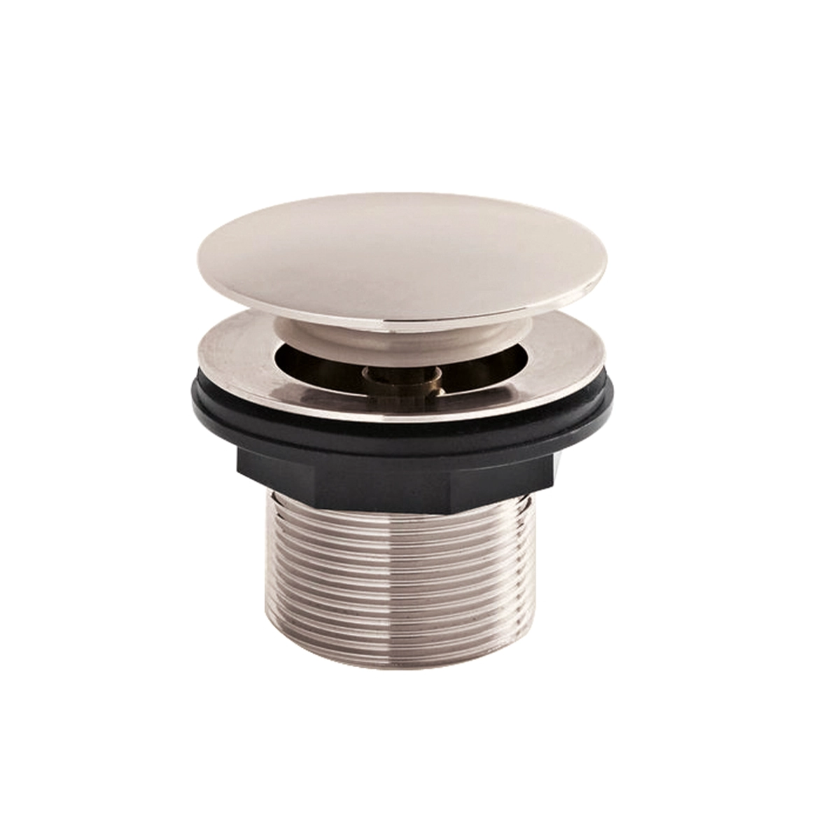 BC Designs Push Down Bath Waste 60mm (Unslotted) - Nickel