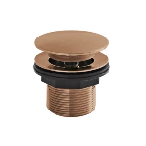 BC Designs Push Down Bath Waste 60mm (Unslotted) - Copper