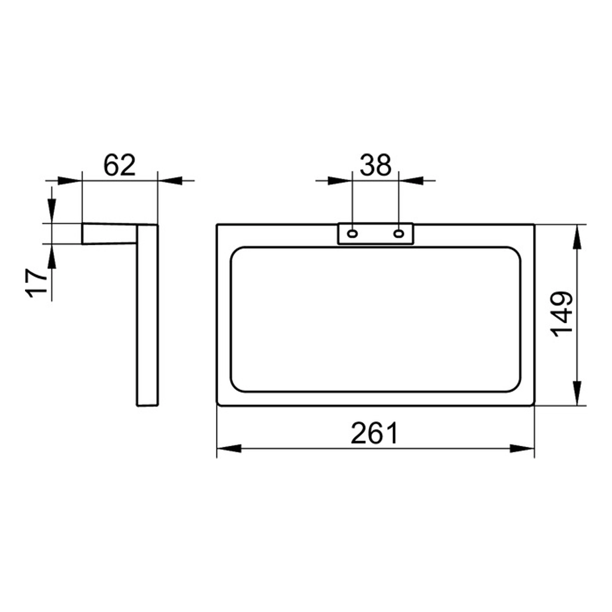 Keuco Edition 11 Towel Ring - Image 2