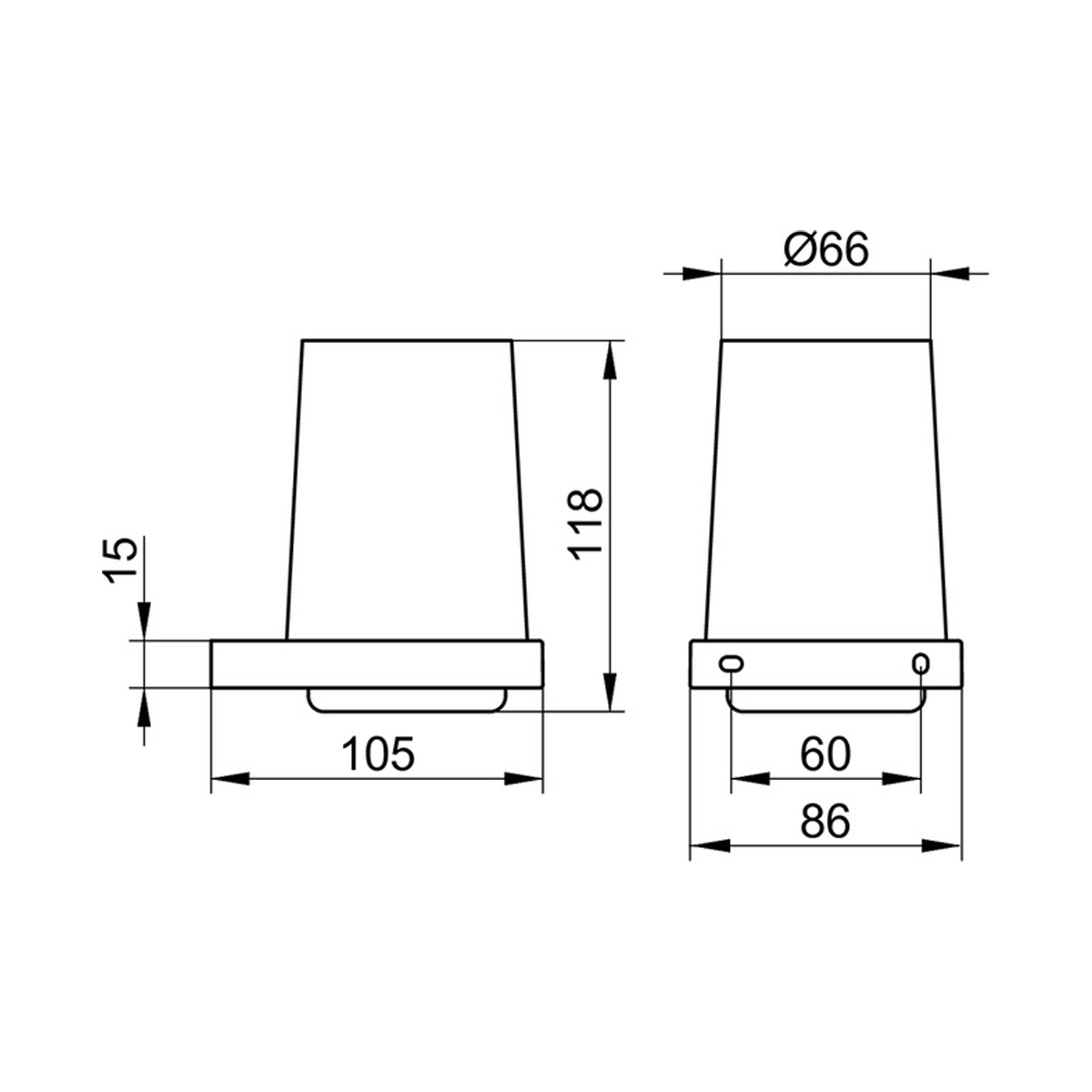 Keuco Edition 11 Tumbler Holder - Image 2