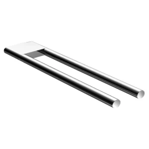 Keuco Edition 400 Towel Holder Twin Arm 34cm, Chrome