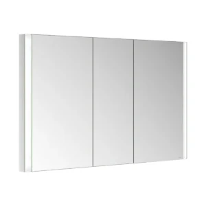 Keuco Somaris recessed mirror cabinet installation, 1200mm