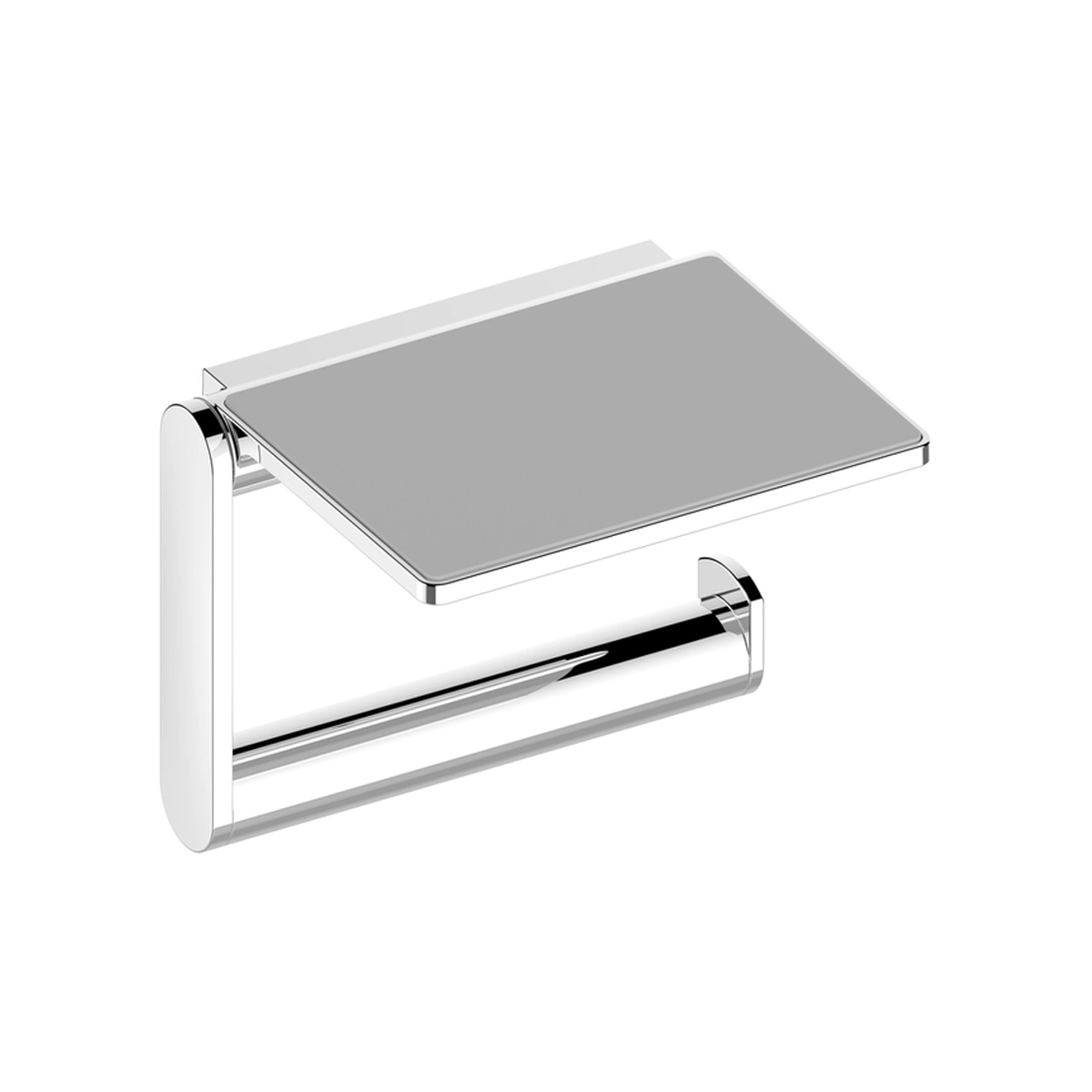 Keuco Plan Toilet paper holder With Shelf