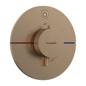 ShowerSelect Comfort S 1 Outlet Brushed Bronze
