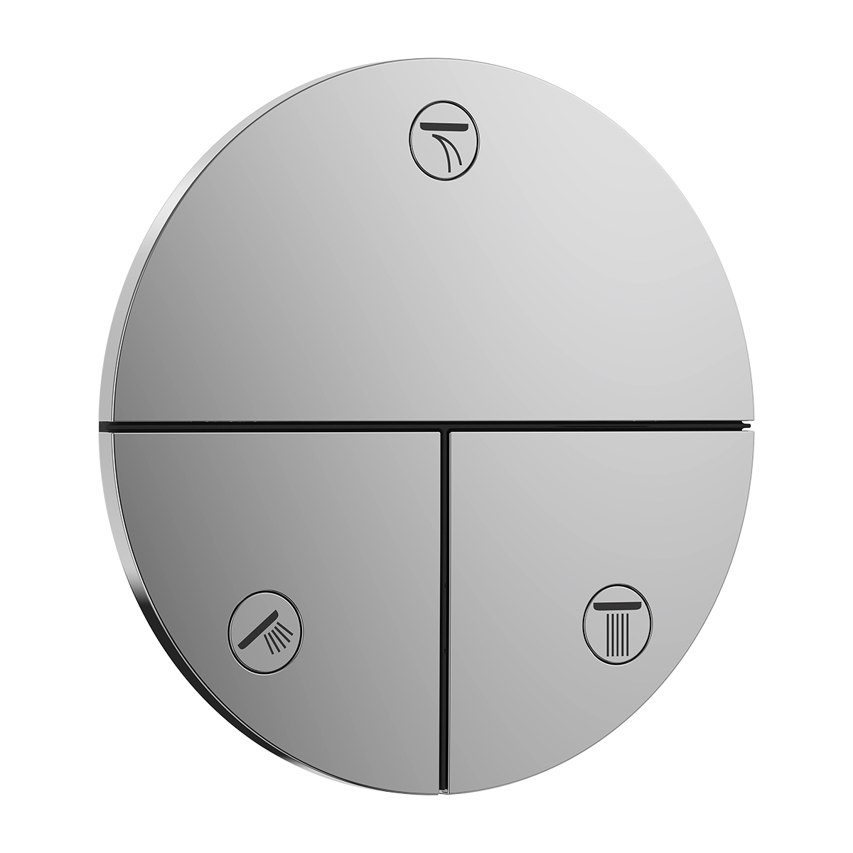 ShowerSelect Comfort S 3 Outlet Chrome