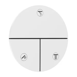 ShowerSelect Comfort S 3 Outlet Matt White