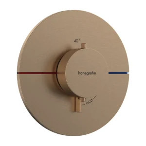 ShowerSelect Comfort S Temperature Control Brushed Bronze
