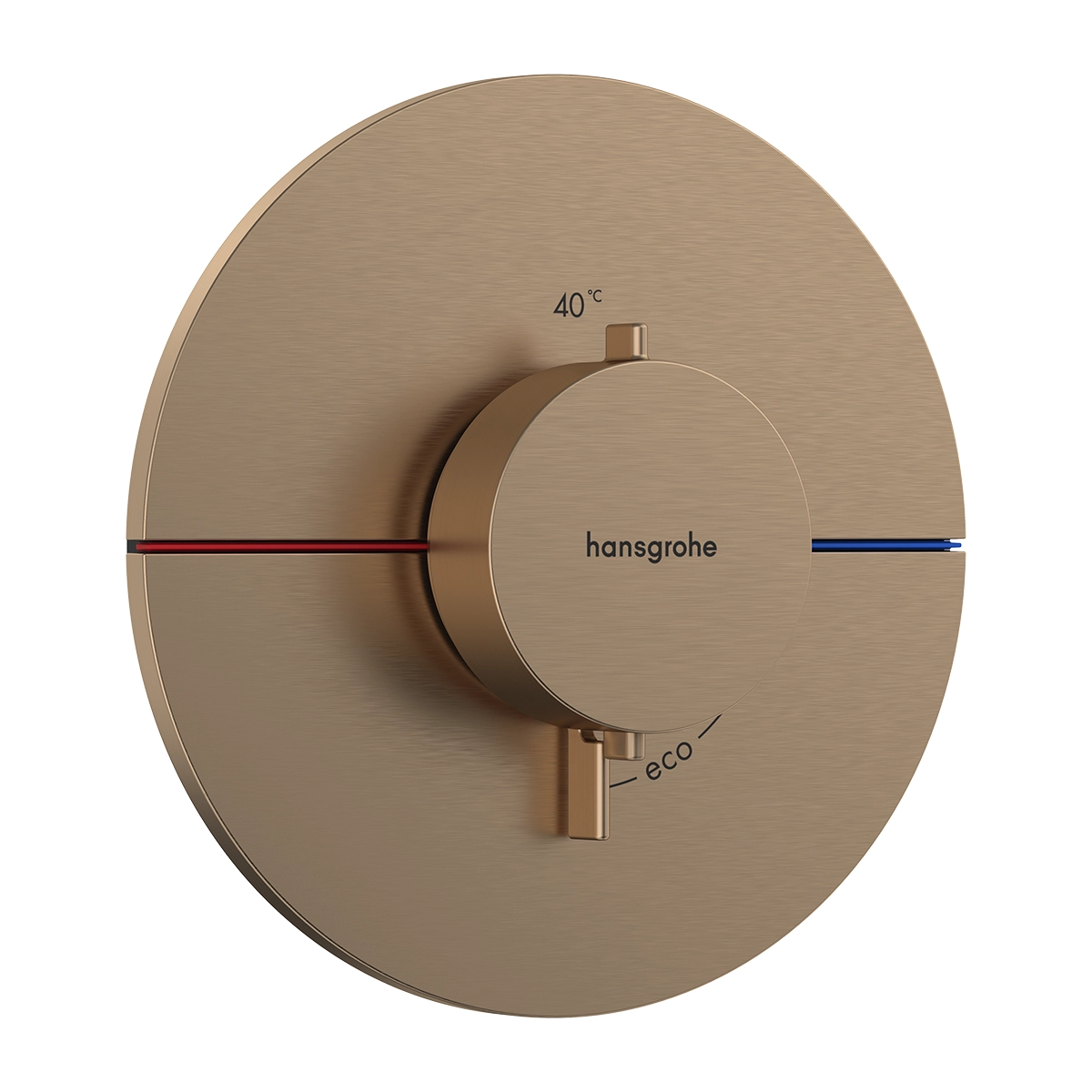 ShowerSelect Comfort S Temperature Control Brushed Bronze