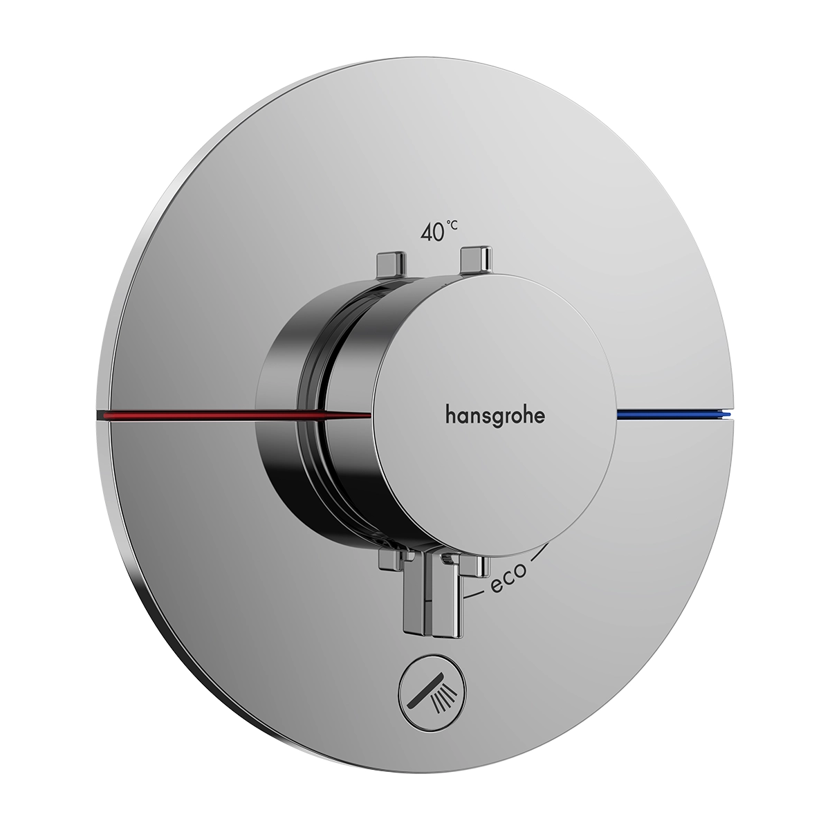 ShowerSelect Comfort S Temperature Control With 1 Outlet Chrome