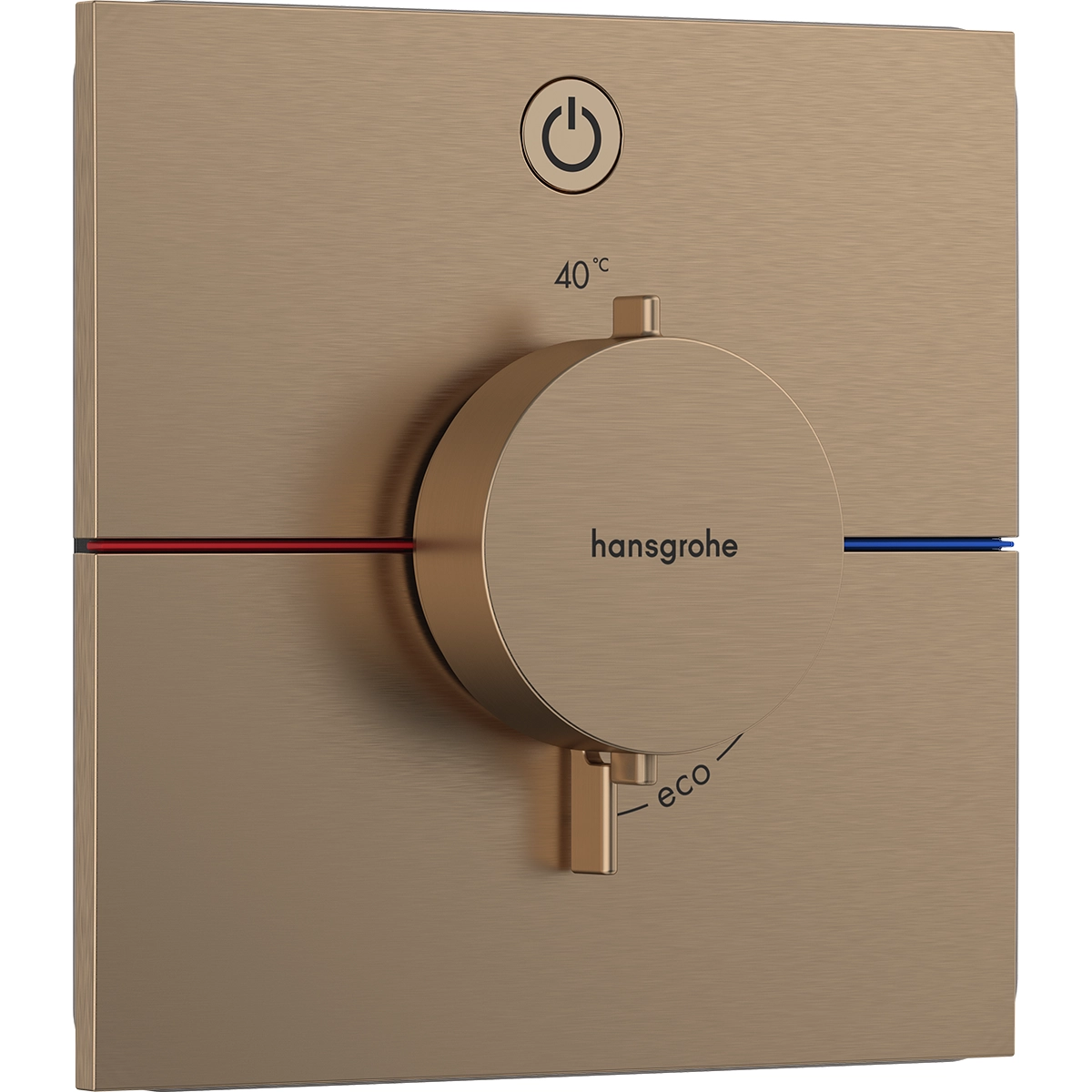 ShowerSelect Comfort E 1 Outlet Brushed Bronze