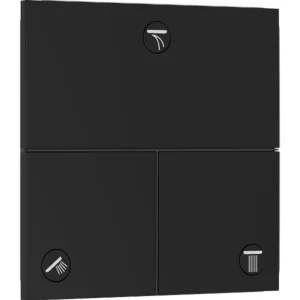 ShowerSelect Comfort E 3 Outlet Matt Black