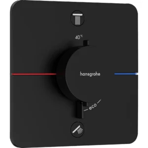 ShowerSelect Comfort Q 2 Outlet Matt Black
