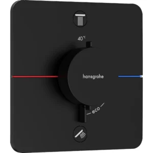 ShowerSelect Comfort Q 2 Outlet Matt Black